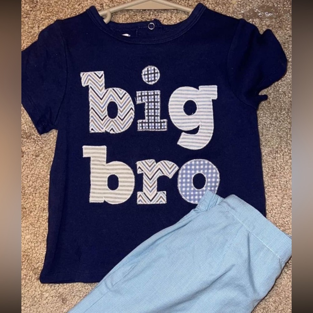 Big Brother emboardery on. Size 3t. In EEUC.